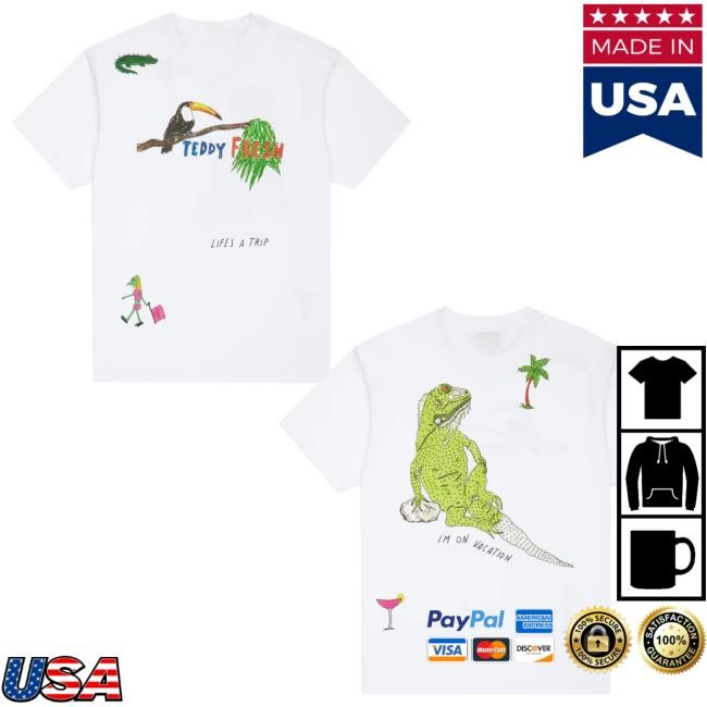 Teddyfresh Merch Iguana Hooded Sweatshirt Trending Teddyfresh Merch Iguana Hoodie