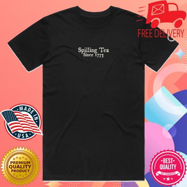 Trending Tpusa Merch Spilling Tea Crewneck Sweatshirt