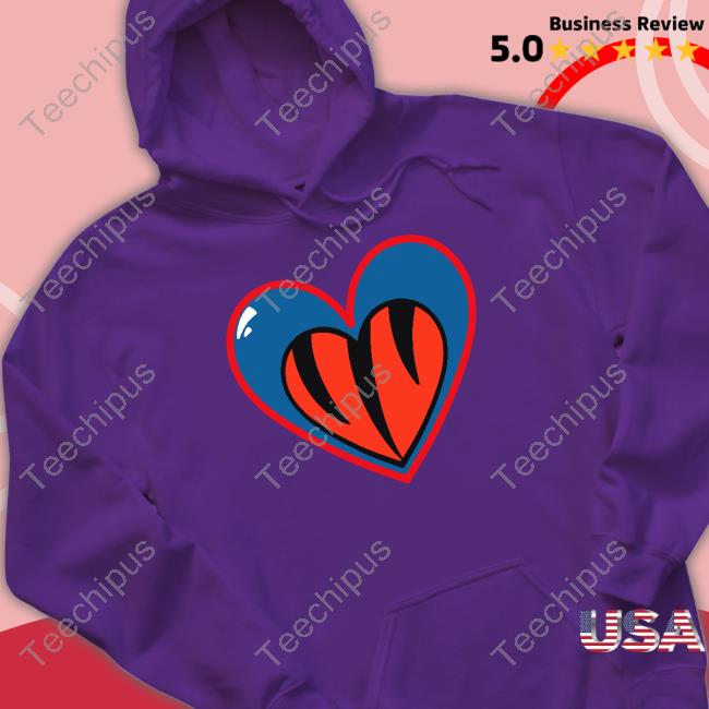 Cinclothingco Pray For Damar Cincinnati Buffalo Heart Tee Pray For Damar Cincinnati Buffalo Heart Hoodie Sweatshirt