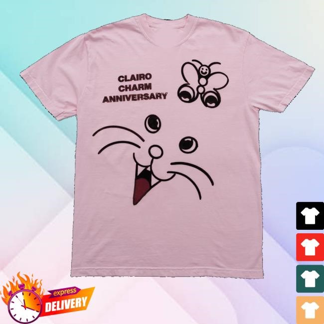 Clairo Merch Store Shop Charm Butterfly Long Sleeve T Shirt