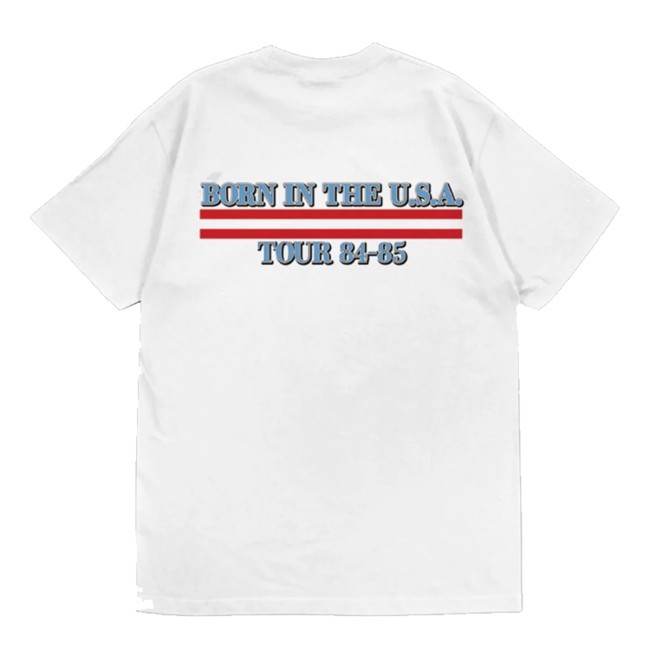 Official Bruce Springsteen Store Merch Retro Born In The U.S.A. Tour Tee Shirt