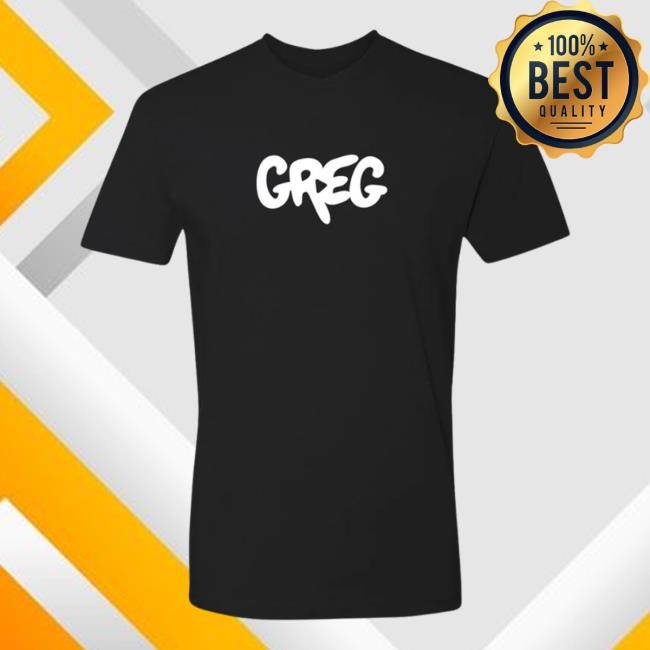 Danny Gonzalez Store Merch Greg 2.0 Shirt, Hoodie, Sweater, Long Sleeve And Tank Top Black