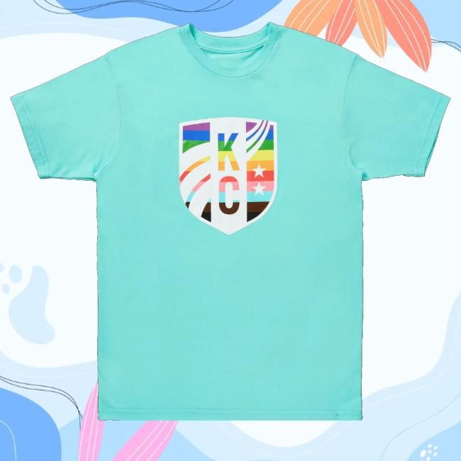Trending Kansas City Current Merch Kc Current Unisex Teal Comfy Pride Tee Shirt
