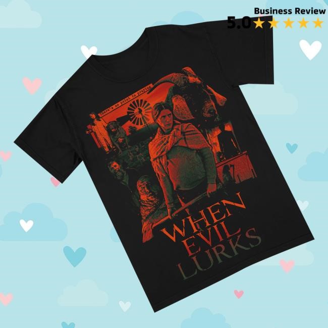 Creeporama Merch Store When Evil Lurks Wrath Of God Premium T-Shirt