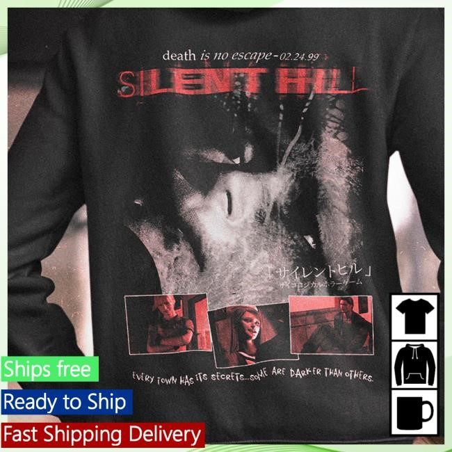 Official Konami Shop Silent Hill 1999 Basement Zip Up Hooded Sweatshirt