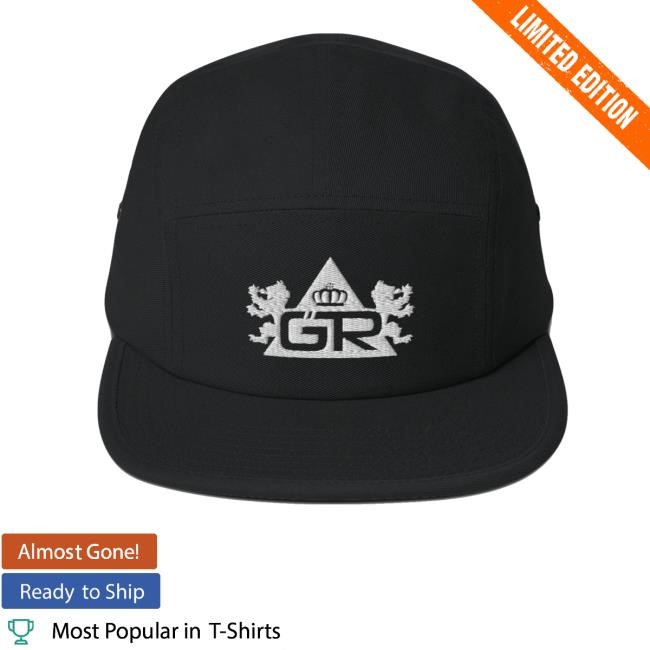 Gravitasrecordings Merch 5 Stars 5 Panel Camper Hat