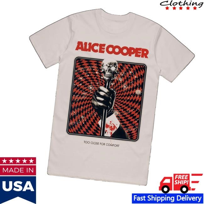 Alice Cooper Merch Cane Of The Damned Hoodie