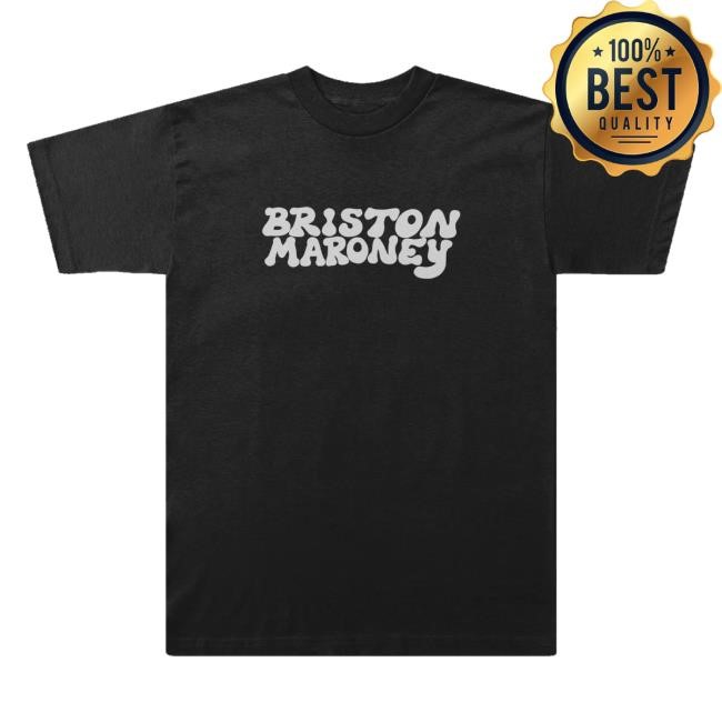 Briston Maroney Merch Black Briston Vintage Logo Classic Shirt