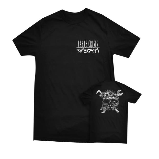 Holymountainprinting Merch Integrity Earth Crisis Mash Up Logo Sweatshirt