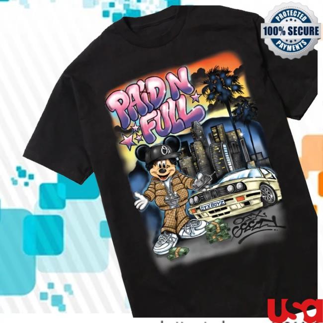 Paid N Full Black Classic Shirt