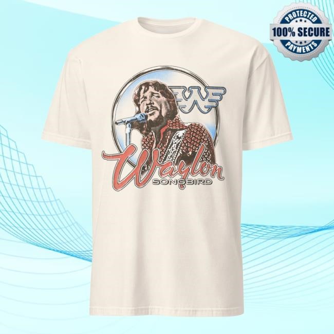 Official Waylon Merch Shop Store Vintage Songbird Waylon Jennings Tee