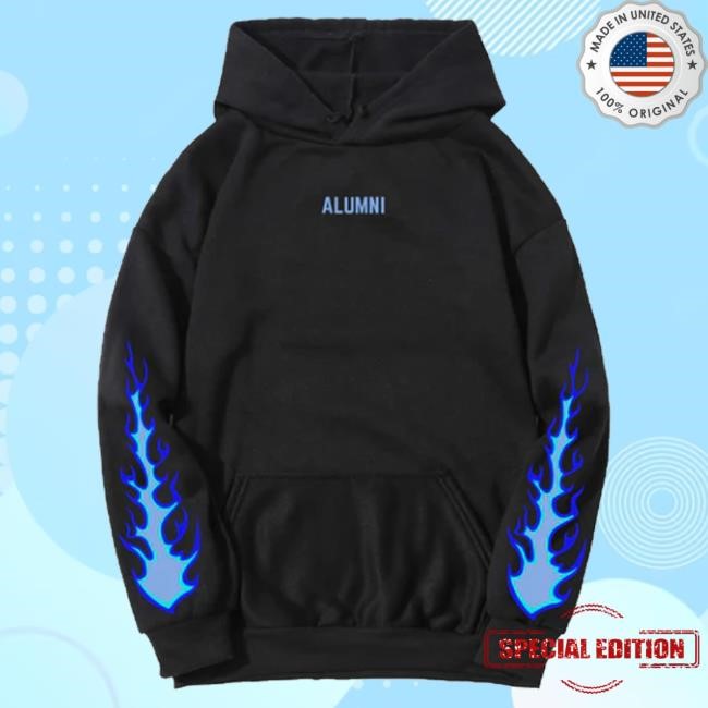 Alumni Clothing Merch Alumni Blue Flame Shirt
