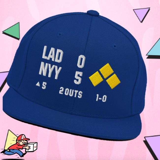La Dodgers World Series Game 5 Snapback Twill Cap