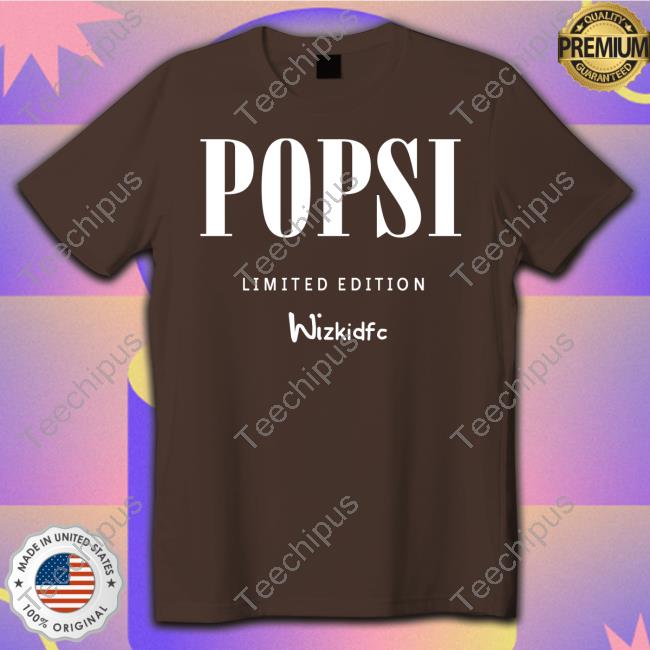 Popsi Limited Edition Wizkidfc Hoodie Sweatshirt