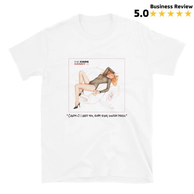 Manhead Merch Store The Cars Candy-O Album New Shirt