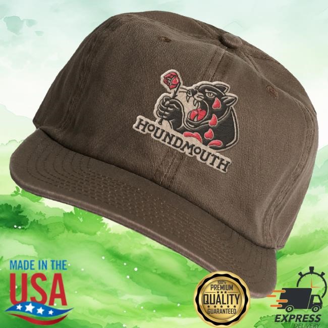 Official Houndmouth Merch Panther Tears New Hat