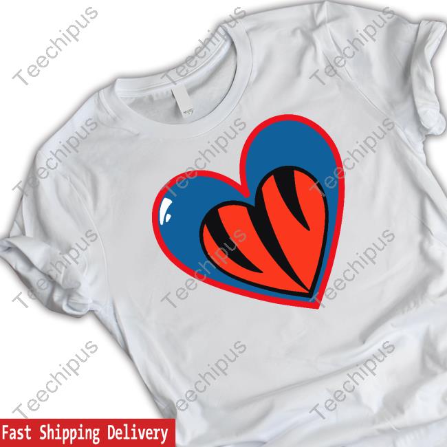 Cinclothingco Pray For Damar Cincinnati Buffalo Heart Tee Cinclothingco Pray For Damar Cincinnati Buffalo Heart Hoodie