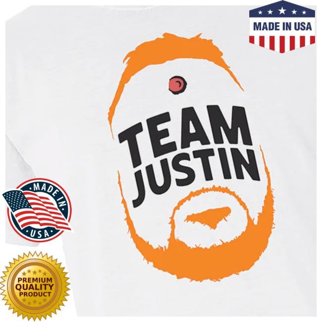 Barstoolsports Merch Shop Official Team Justin Hooded Sweatshirt