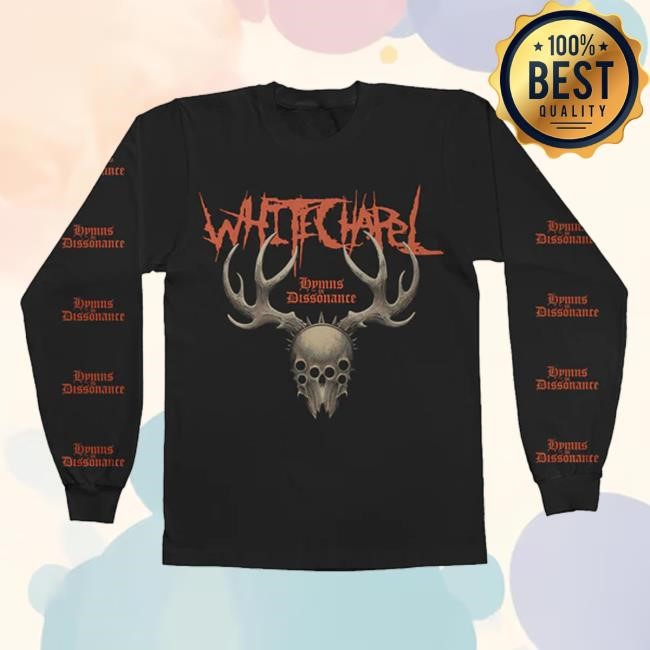 Official Indiemerchstore Merch Whitechapel Hymns In Dissonance Longsleeve Hoodie