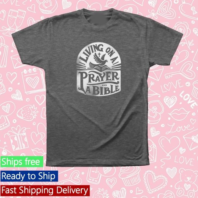 Meganwoods Merch Store Shop Prayer And A Bible Unisex Sweatshirt