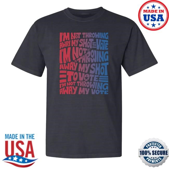 Broadway Merchandise Shop Hamilton Vote Hoodie