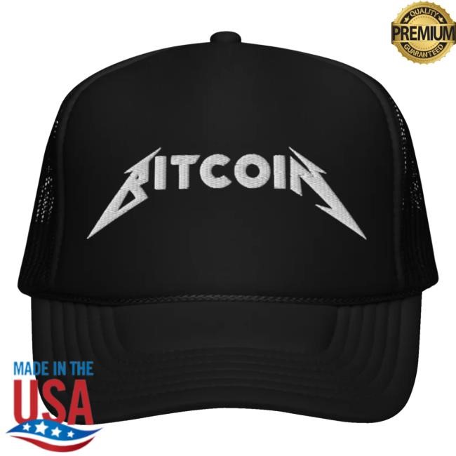 Crypto Goodies Merch Store Bitcoin Rocks Foam Trucker new twill cap