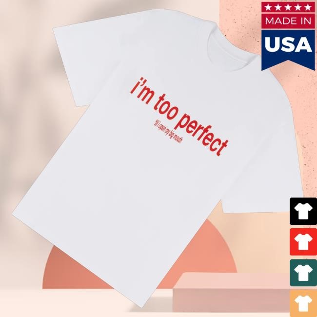 Trending Lola Young Merch I'm Too Perfect White Lyric Zip Hoodie