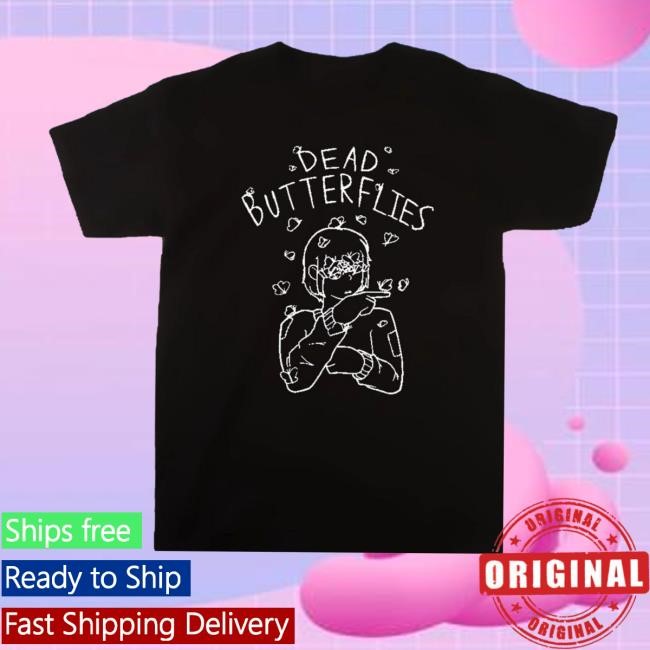 Deadbutterfliesband Merch Store Butterfly Eyes Long Sleeve T Shirt