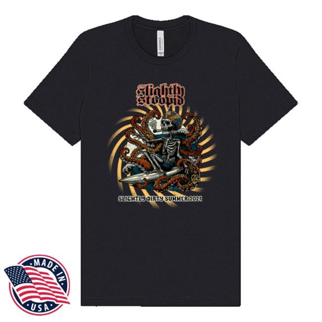 Slightly Stoopid Merch Octo 2024 Tour Tee Shirt