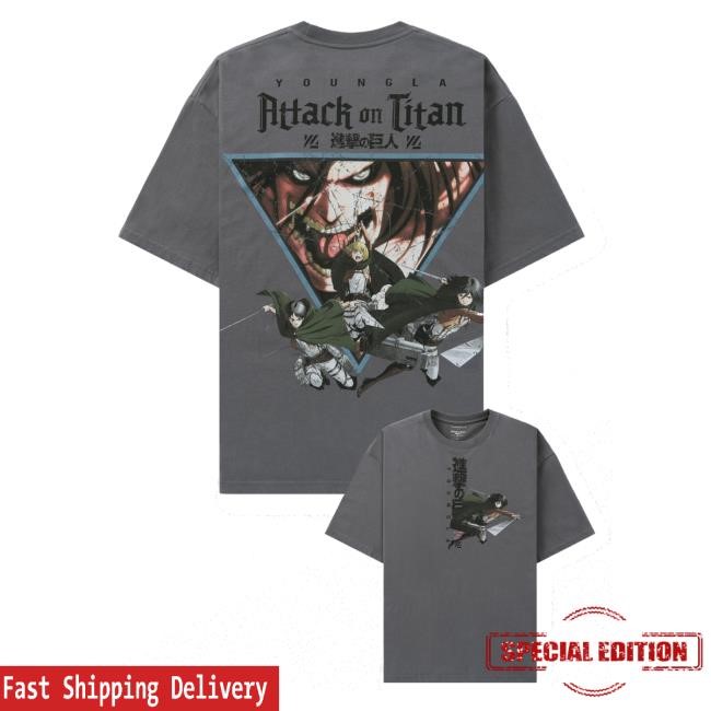 Aot X Youngla Merch Attack Titan Hoodie