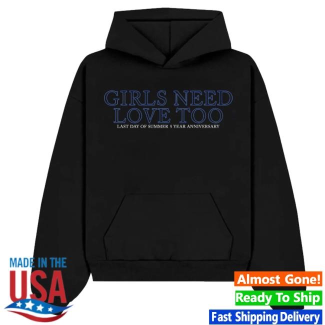 Summer Walker Store Girls Need Love Hoodie - Black Tee Shirt