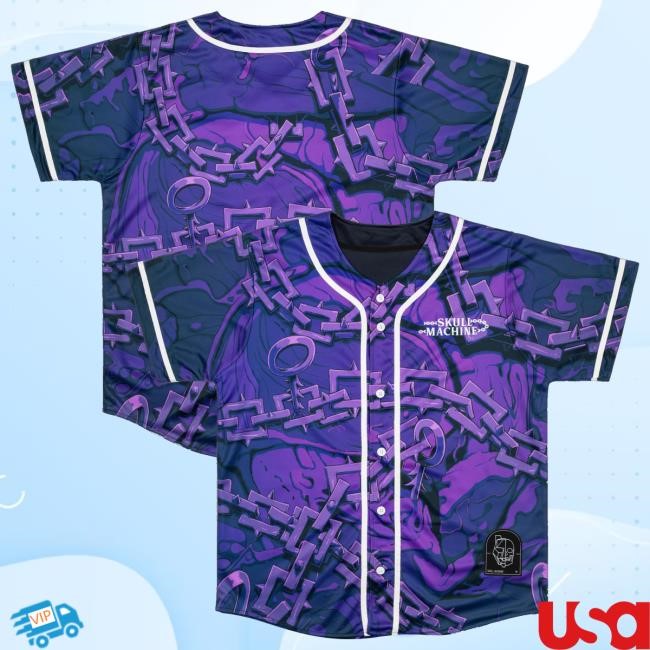 Kai Wachi Merch Skull Machine - Reversible Chain Jersey Shirt