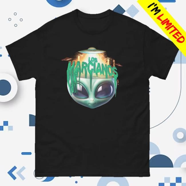 Universal Music Merch Store Los Marcianos Black Shirts