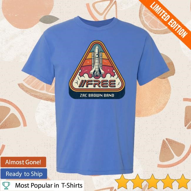 Zac Brown Merch Store Space Tee Shirt