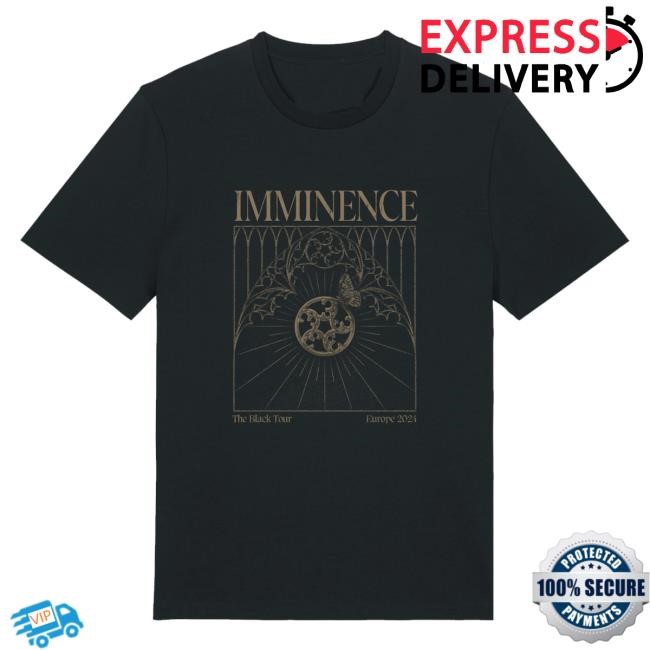 Trending Imminence Merch Store The Black Tour Funny Shirt