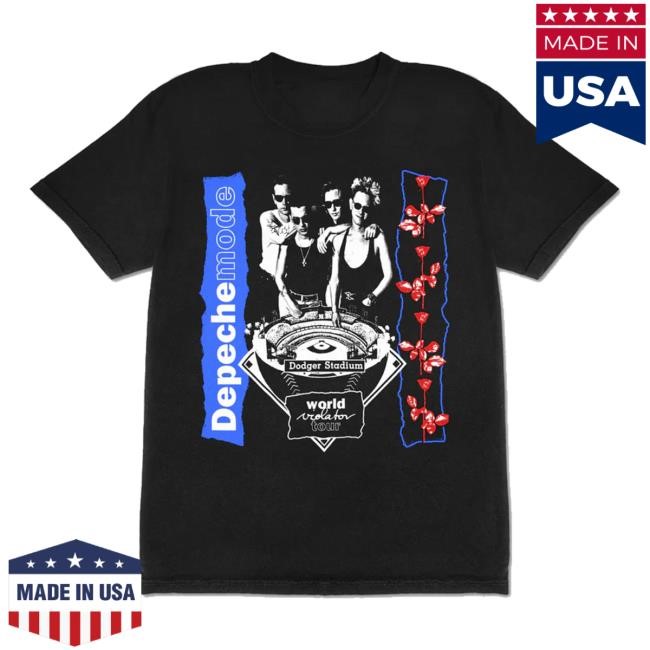 Horror Hotline Merch Depechemode World Violation Long Sleeve Shirt
