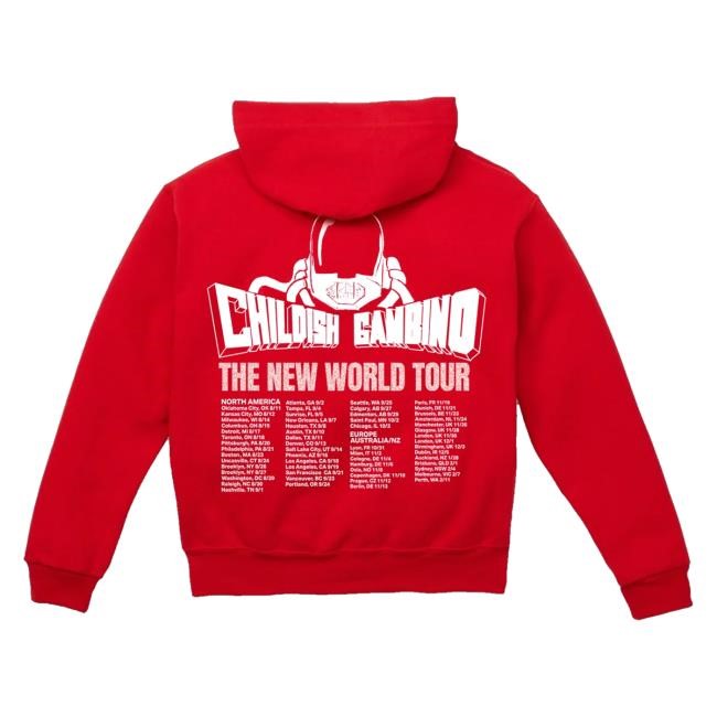 Childish Gambino Official Store Red Gambino T-Shirt, Hoodie, Tank Top, Sweater And Long Sleeve T-Shirt