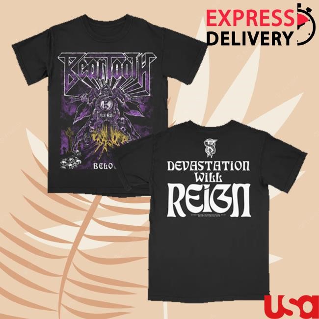 Beartooth Band Merch Store Sick Album Tee - Album Collection Tee