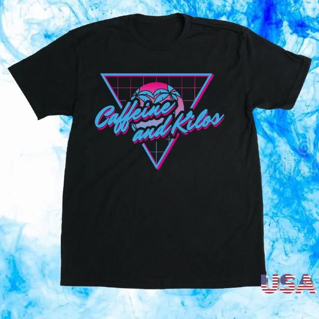 Caffeine And Kilos Merch Miami Vibes T-Shirt