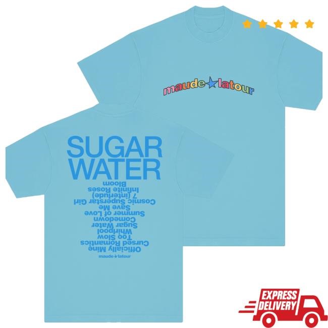Maude Latour Merch Sw Rainbow Tee Shirt