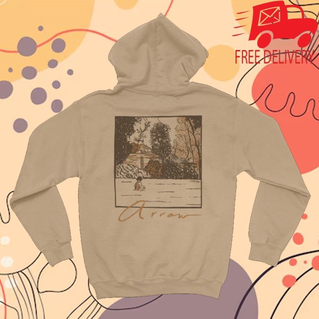 The Head And The Heart Merch Arrow Sandstone Long Sleeve Shirt