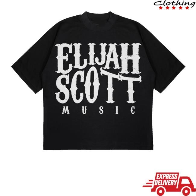 Elijahscottmusic Shop Elijah Scott Black Classic Shirt