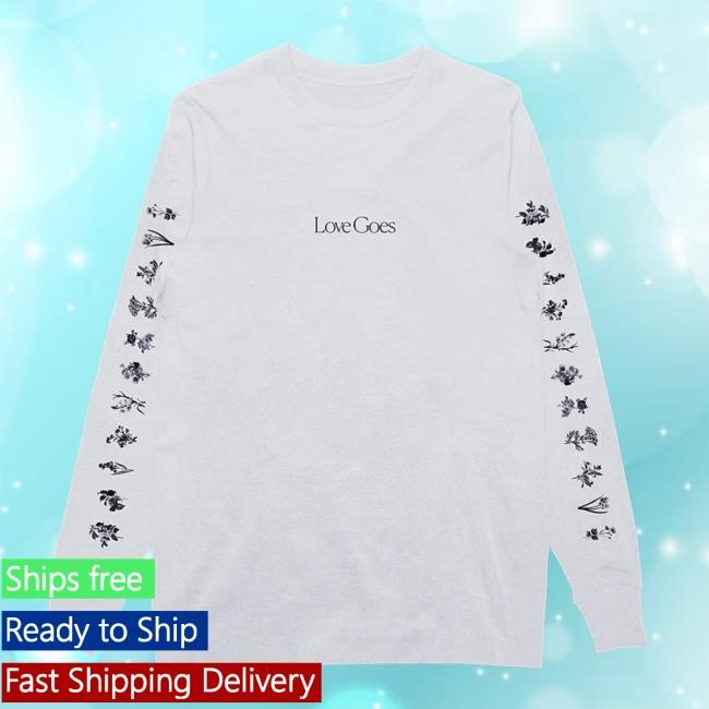 Sam Smith Merch Store Flowers T-Shirt
