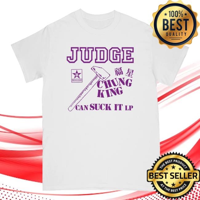 Revhq Merch Store Judge Chung King Can Suck It White Hooded Sweatshirt