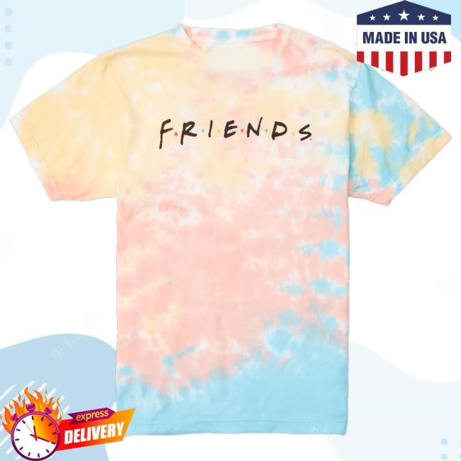 Friends The Experience Merch Logo Tie Dye Tee