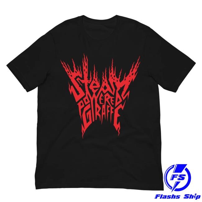 Steam Powered Giraffe Merch Store Metal Spg Logo T-Shirt