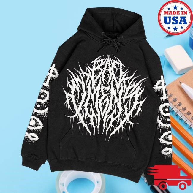 Official Bad Omens Merch Item Death Metal Tee Shirt