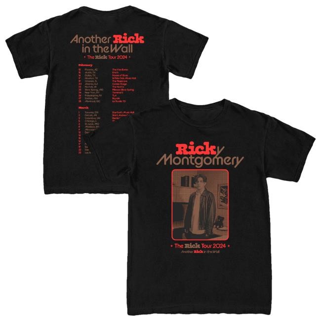 Ricky Montgomery Merch Store Another Rick In The Wall Tour Crewneck Sweatshirt
