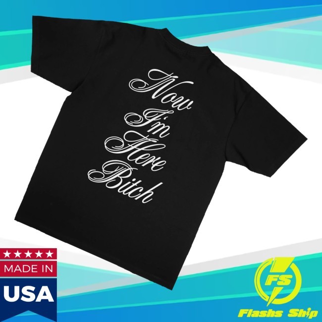Trending G-Eazy Merch Now I'm Here Statement Black Crewneck Sweatshirt