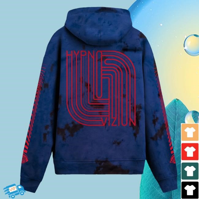 Rezz Official Shop Hypnovizion Blender Heavy Weight Tie Dye Ls Tee